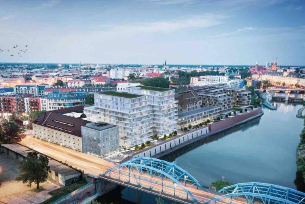 Blue River Apartment - Wroclaw Bagian luar foto