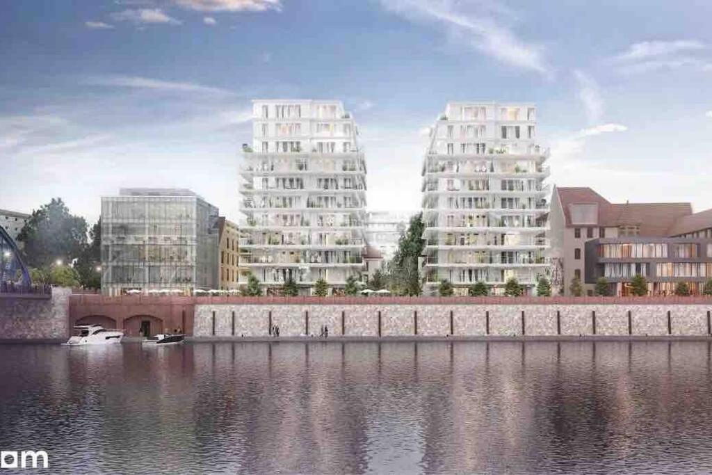 Blue River Apartment - Wroclaw Bagian luar foto